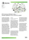 ESV chooses eBuilder for the Swedish gateway in EU’s PEPPOL project