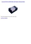 Video Projectors - FAVI B1-LED-PICO Mini LED Projector, Business Edition