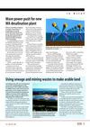 Wave power push for new Western Australian desalination plant