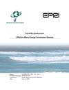 E2I Assessment of Offshore Wave Energy Conversion Devices