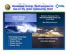 Renewable Energy Technologies for Use on the Outer Continental Shelf - NREL