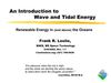 An Introduction to Wave and Tidal Energy