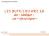 Les outils du Web 2.0