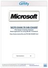 Free MICROSOFT 70-548-CSHARP Practice Test
