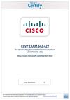 Free CISCO 642-427 Practice Test