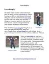 learn kung fu