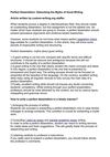 Perfect Dissertation: Debunking the Myths of Good Writing