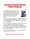 Burn The Fat Feed The Muscle
