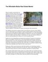 The Affordable Belize Real Estate Market
