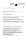 Tutoriel PIB : Faire une demande de prêt ou de reproduction 