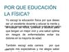 POR QUE EDUCACIÓN LA FÍSICA