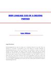 Body Language Cues of a Cheating Partner