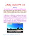 Booking-Size[1-BR-585-sq.ft to 3-BR-1098-sq.ft]-Casa Bella Gold Projects-Affinity+[Dombivali-Mumbai]