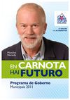 Programa de futuro 2011 - BNG Carnota