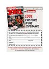 Bon de commande Hors-série L'Humanité "1981"