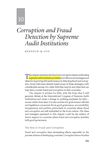 World Bank Report. Corruption and Fraud Chapter