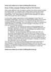 Essay on Body Language: Reading People by Their Gestures