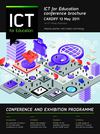 ICT For Education Cardiff Conference Brochure 2011