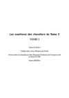 Les aventures des chevaliers de 5eme 2 Tome I
