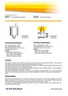 Automatic air vent shut-off valve