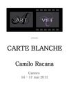 carte blanche camilo racana cannes 2011