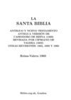 Biblia Reina Valera 1960