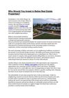 Why Should You Invest in Belize Real Estate Properties?