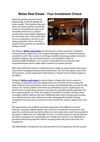 Belize Real Estate - Your Investment Choice