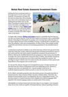 Belize Real Estate Awesome Investment Deals