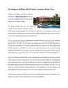 Investing on a Belize Real Estate Vacation Home Now