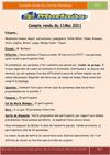 Compte rendu du 11 mai 2011
