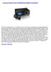 Televisions & Video - Popcorn Hour C-200 Networked Media Tank (Black)