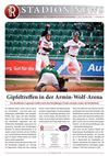 Stadionnews Nr. 03/2011 - Buchbinder Legionäre vs. Heidenheim Heideköpfe