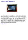 Computers & Accessories - 7 GOOGLE ANDROID TABLET