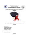 LA CALIDAD, LA EQUIDAD Y LA PERTINENCIA EN LA EDUCACION SUPERIOR