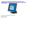 Computers & Accessories - 1715l 17 inch lcd desktop touchmonitor (accutouch touch technology, dual serialusb touch...