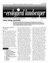 Spring 2007 The Ecological Landscaper Newsletter