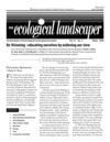 Winter 2008 The Ecological Landscaper Newsletter