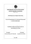 PROJECTO INVESTIGAÇÃO BLOGUES