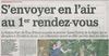 LA NOUVELLE GAZETTE, Sambre & Meuse, 16-05-2011, Natura parc - Speed dating