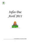 Infos Doc avril 2011