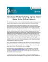 How Social Media Marketing Agency Aids in Giving Better Online Presence