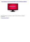 Computers & Accessories - Acer Emachines E180HV 18.5in LCD Widescreen Monitor