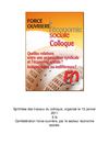  Synthèse des travaux du colloque, organisé le 13 janvier 2011, par le secteur économie sociale