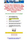 problems after gallbladder removal - gallbladder problems - gallbladder stones - gallstone removal report