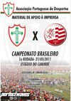 Material de imprensa - Portuguesa x Náutico