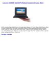 Computers & Accessories - ASUS 8.9 Eee 4GB PC Netbook Computer with Linux - Black