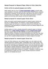 Sample Proposal for Research Paper: Where to Find a Good One
