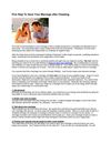 Five Step To Save Your Marriage after Cheating 