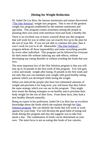 Dieting for Weight Reduction